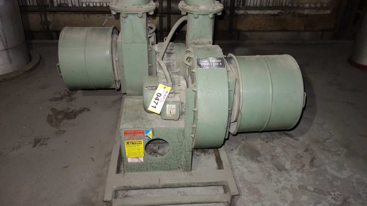 LOT OF 2 NEW YORK BLOWER 1406A03 3HP 230/460V-AC BLOWER MOTOR - BLOWER FAN