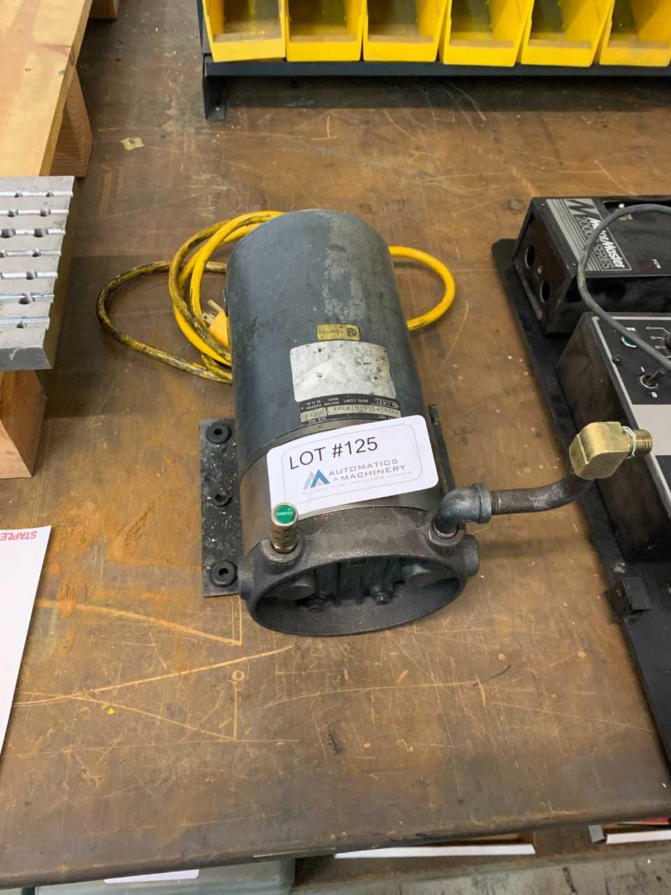 Gast Mfg Electric Air Compressor - ELECTRIC MOTORS Gast Mfg Electric Air Compressor - ELECTRIC MOTORS
