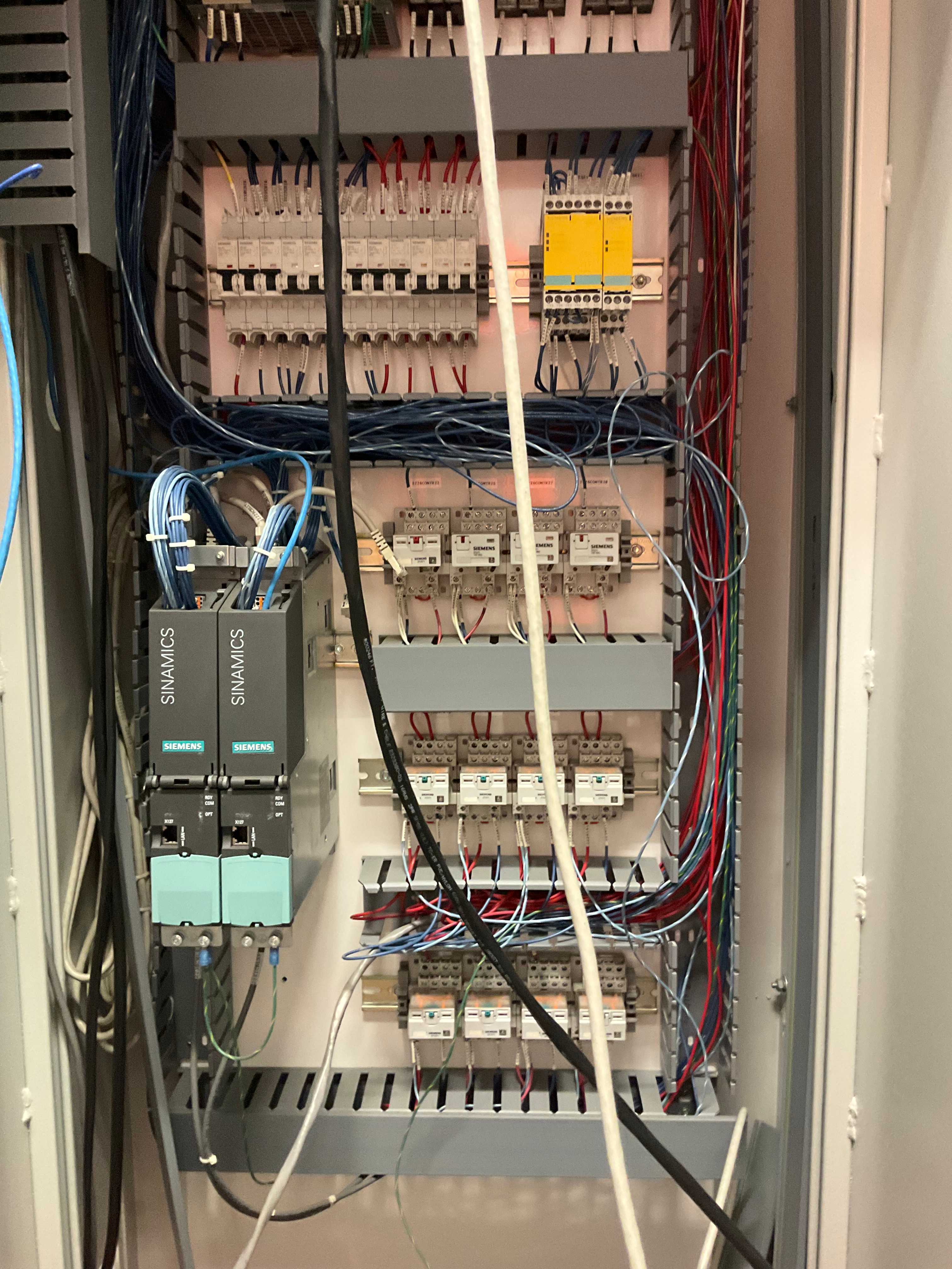 QTY 7 - CONTROL CABINETS FOR SHEAR AND TRIMMER CHOPPER - CONTROL CABINETS