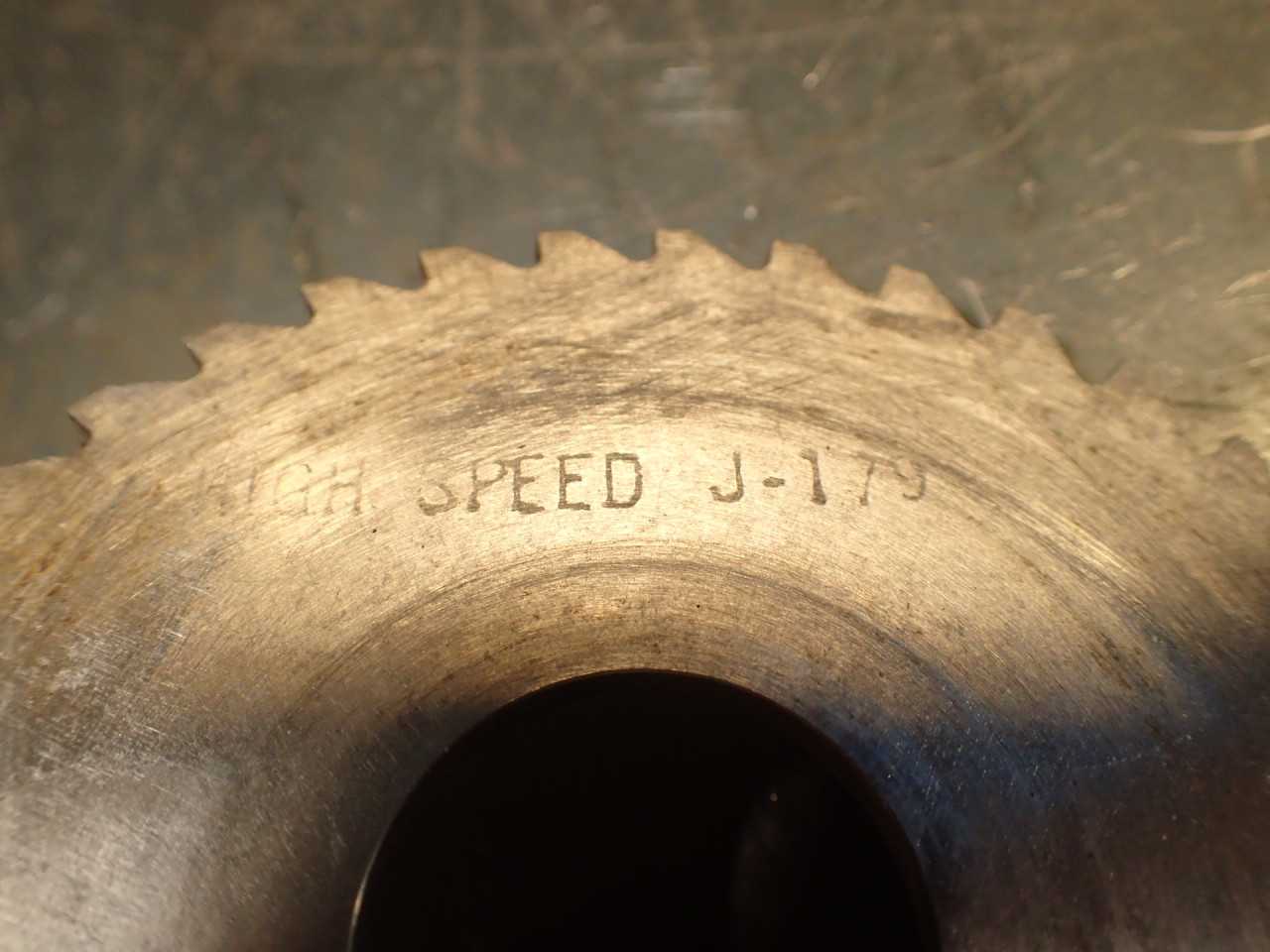 National .178" Metal Slitting Saw Mill Cutter 3-1/2" OD 1" Horizontal Arbor Hole - MILLING TOOLS