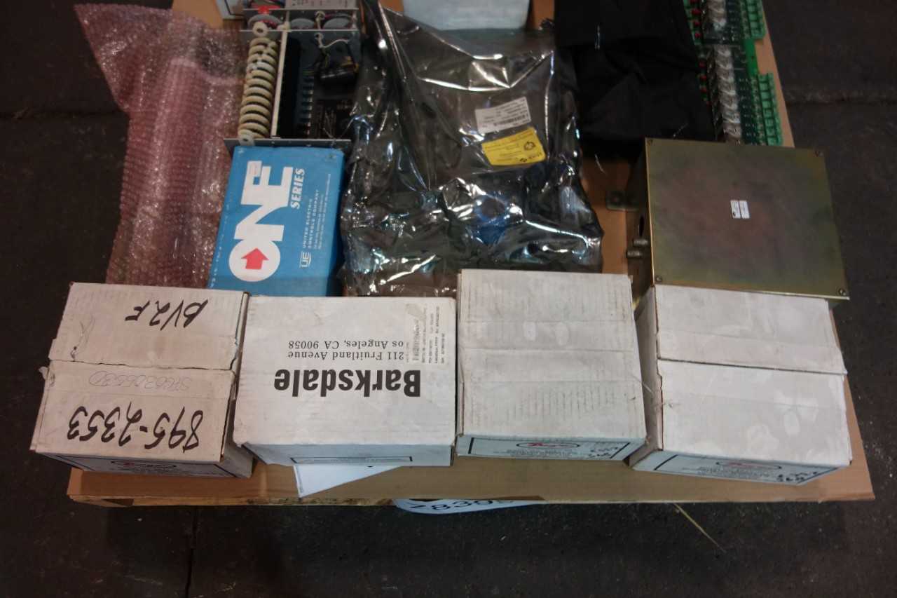 1 PALLET OF CONTROL BOARDS, SWITCH CONTROLS, TERMINAL CONTROLS- ATC, UNITED ELECTRIC, DWYER, LEEDS NORTHRUP - AUTOMATION & CONTROLS