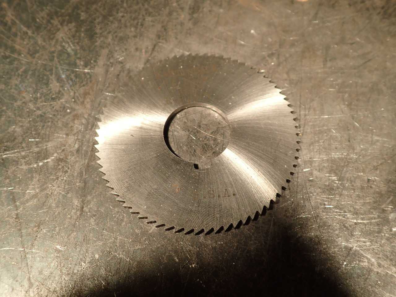 Martindale .102" x 3" Horizontal Milling Cutter Metal Slitting Saw 1" Arbor Hole - MILLING TOOLS