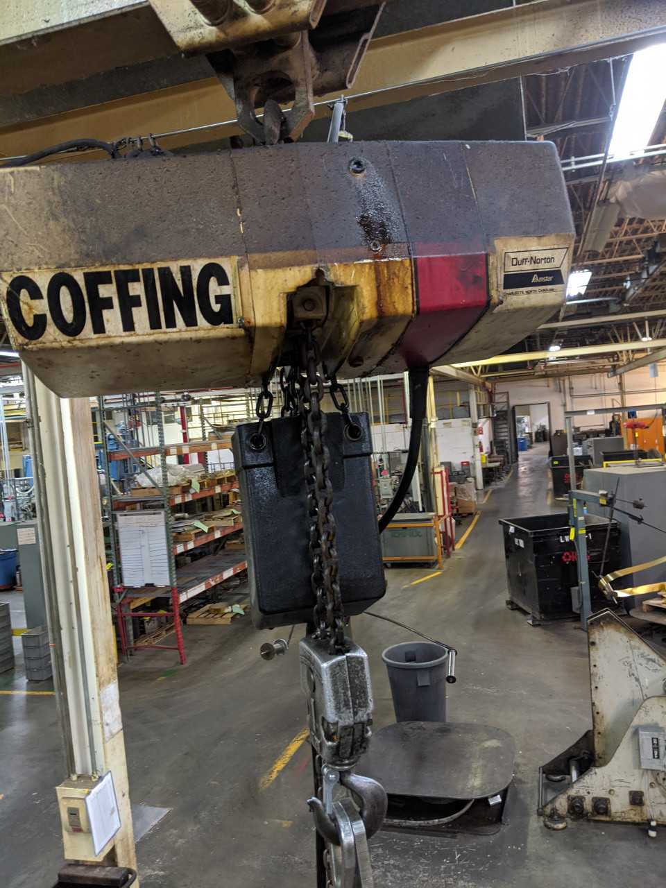 1 Ton Coffing Hoist Duff Norton - LIFTING EQUIPMENT