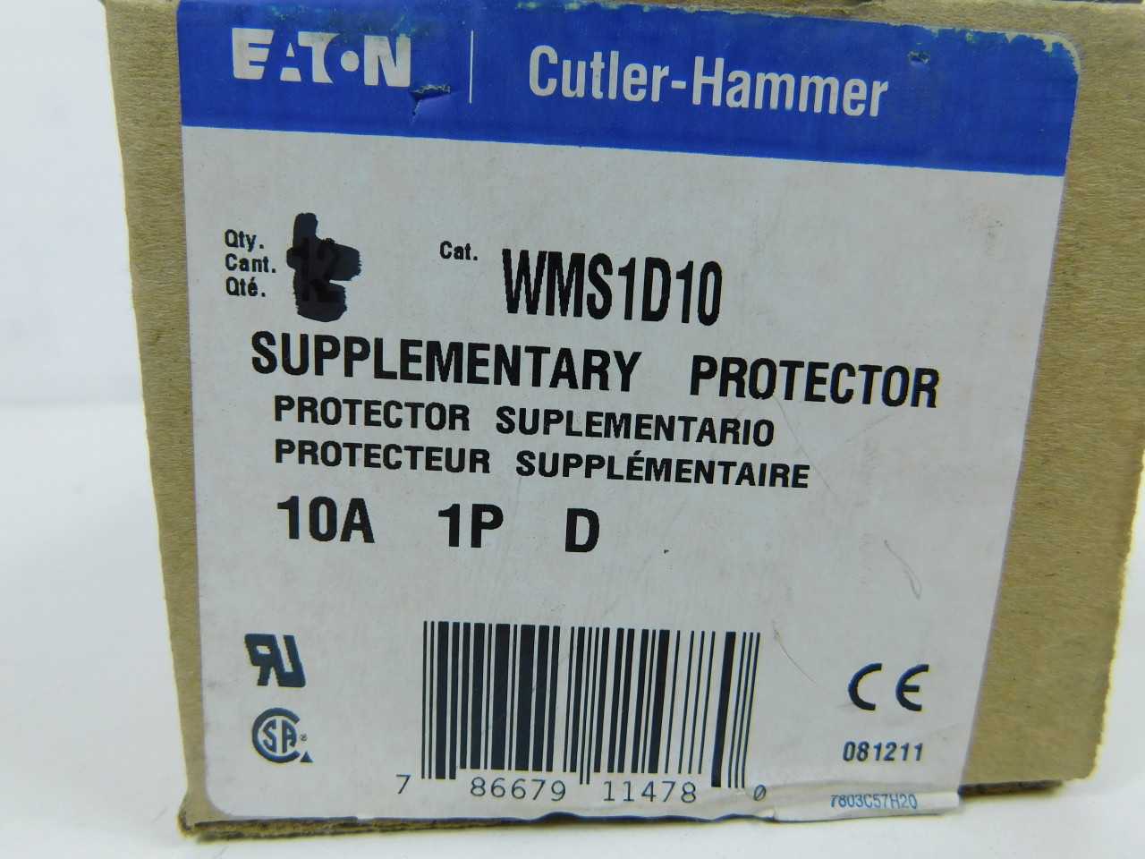 Quantity of 101x WMS1D10 MCB/Industrials - VALVES