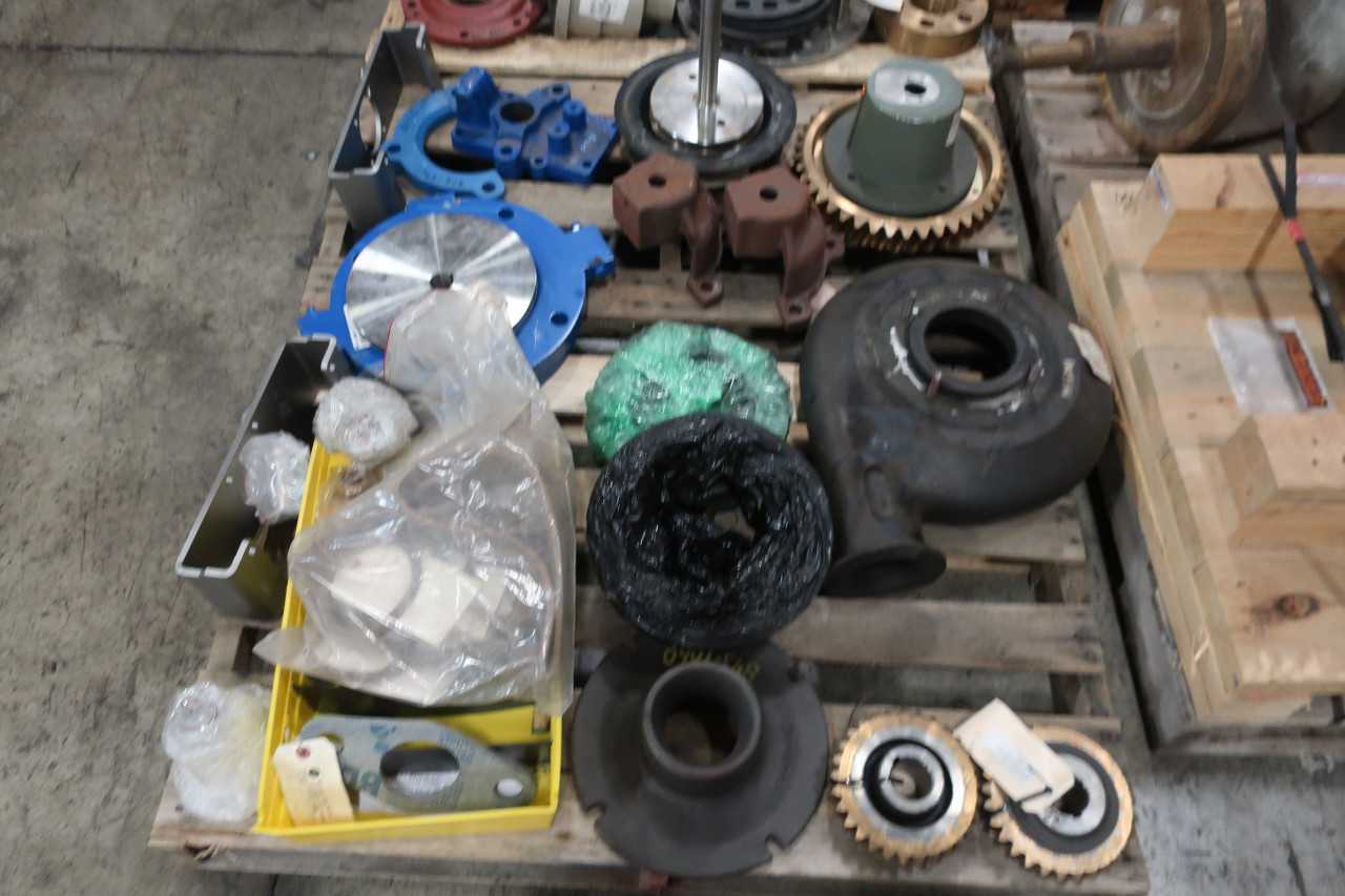 6 PALLETS OF ASSORTED PUMP REPLACEMENT PARTS - PUMPS