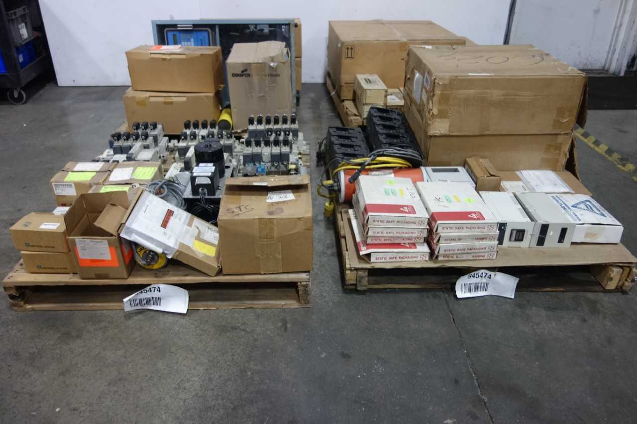 4 PALLETS OF ASSORTED MRO - INDUSTRIAL PARTS