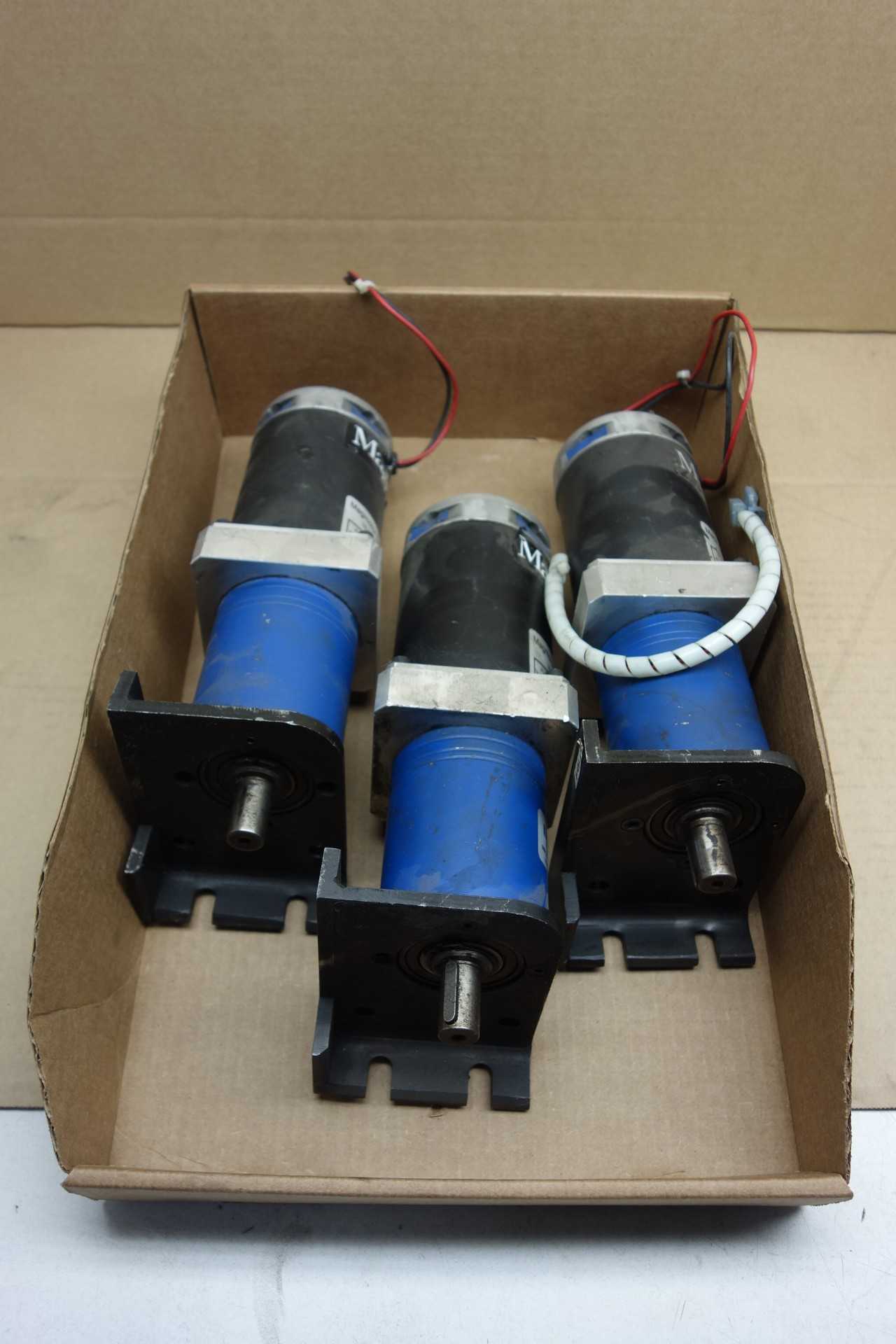 LOT OF 3 MAGMOTOR GEARMOTORS WITH C33-H-300FX - ELECTRIC POWER TOOLS