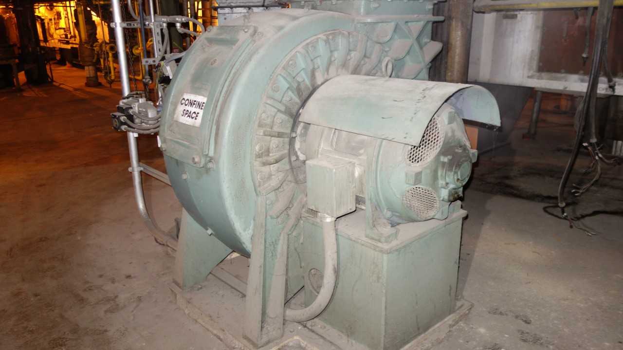 BALDOR M2548T 60HP 230/460V-AC FAN EXHAUSTER MOTOR - BLOWER FAN