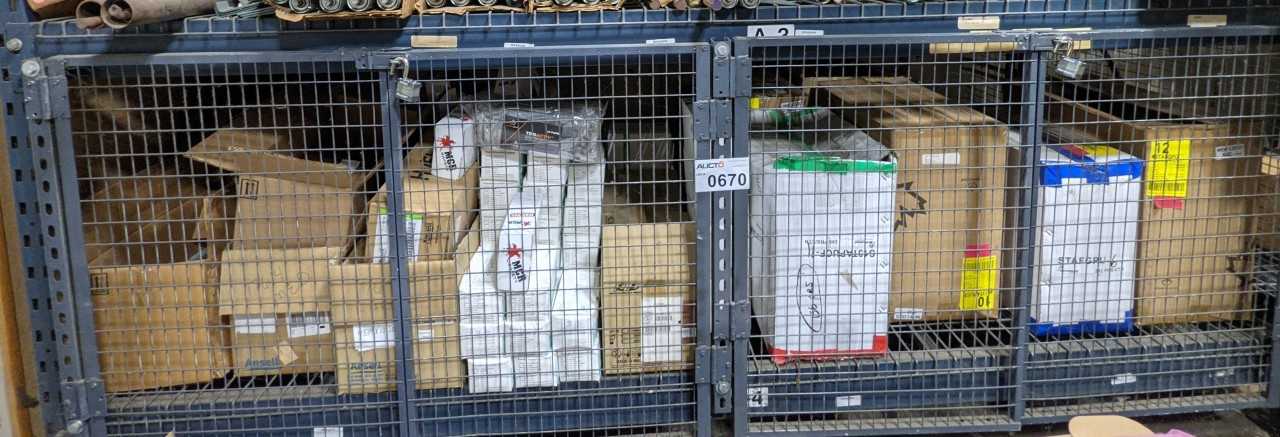 CONTENTS OF RACKING (1 SECTION) PPE - MISCELLANEOUS CONTENTS OF RACKING (1 SECTION) PPE - MISCELLANEOUS
