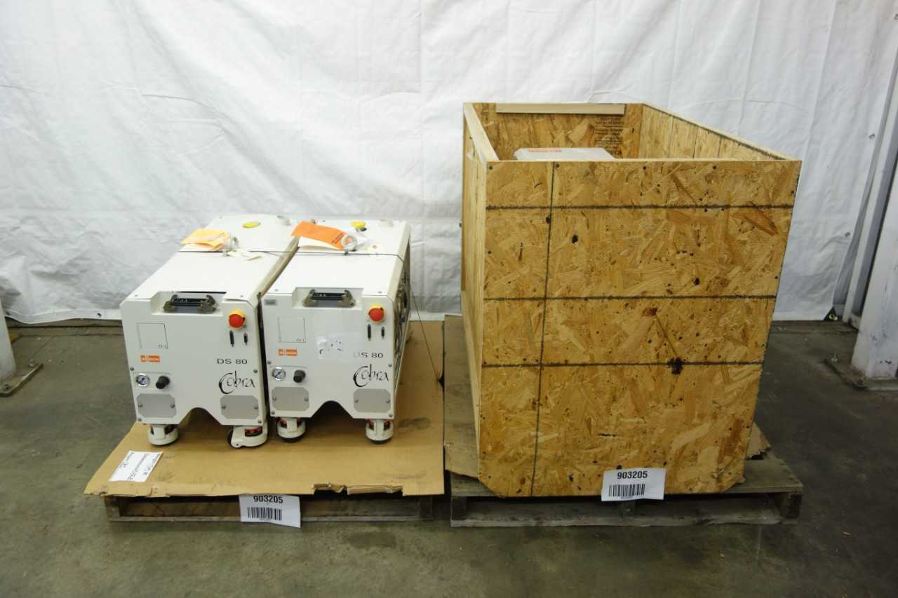 LOT OF 3 BUSCH DS80 HORNER DRY VACUUM PUMPS - VACUUM PUMP
