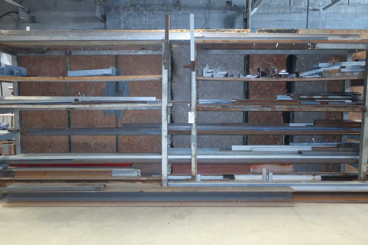 LOT OF ASSORTED STEEL, ALUMINUM, COPPER, FABRICATING METAL