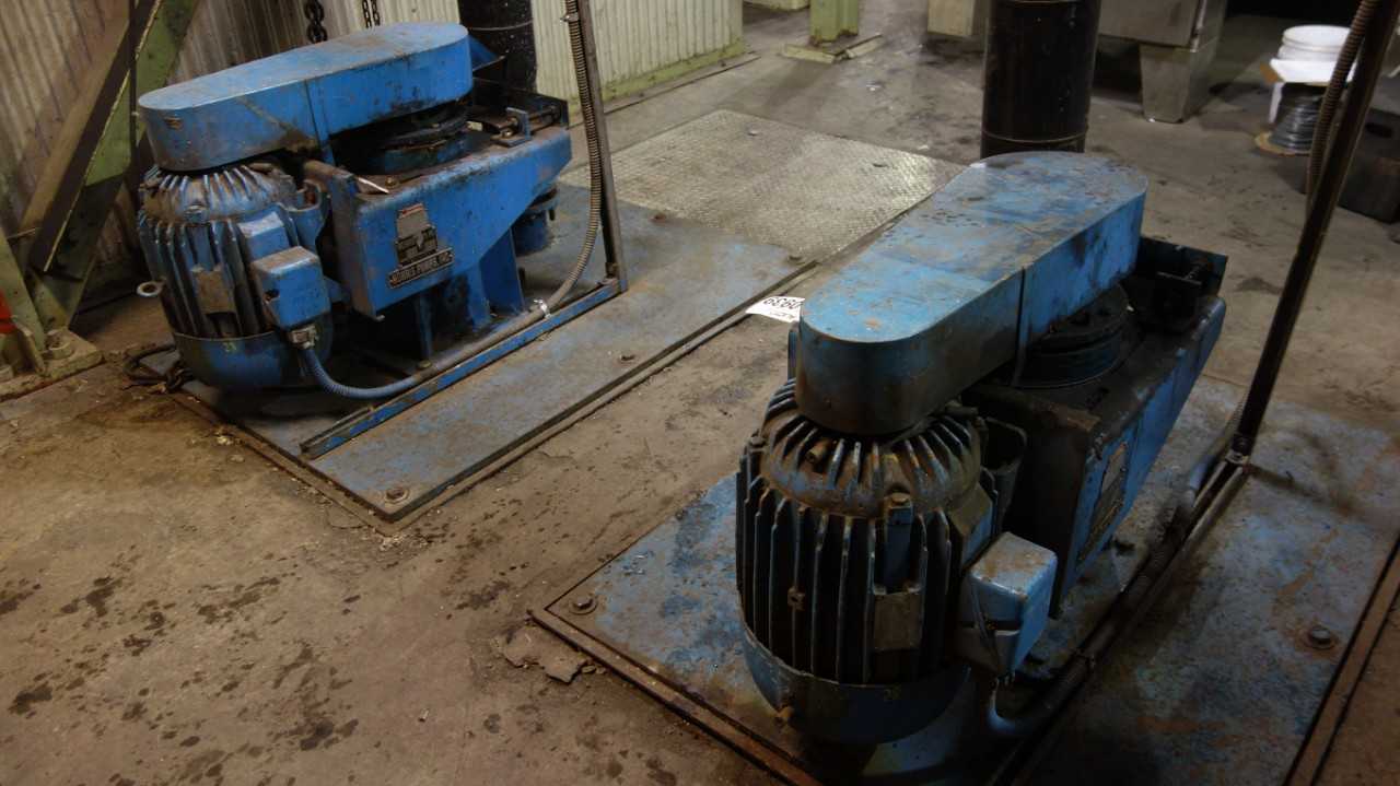 LOT OF 3 MORRIS 6 VJC14 1150 GPM WASTEWATER PUMP MOTOR - PUMPS