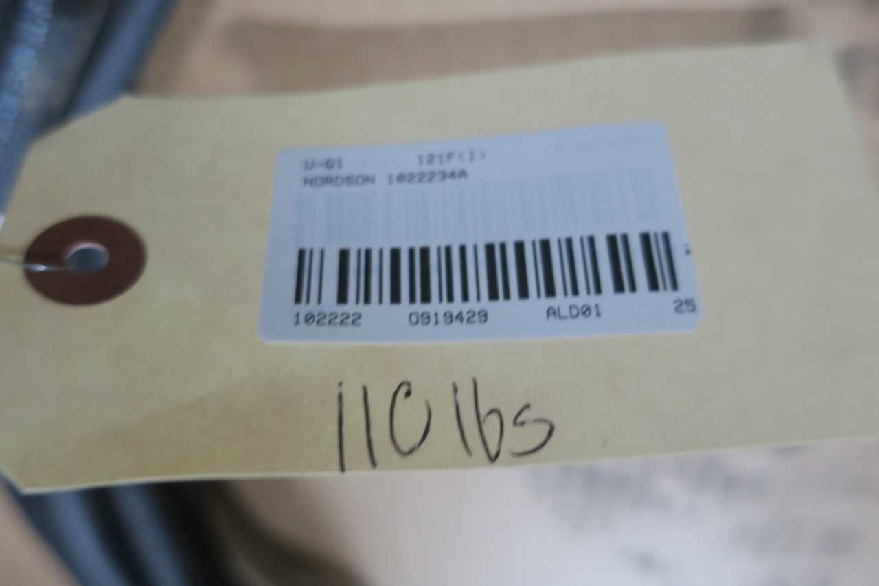 NORDSON 1022234A HOT MELT GLUE MACHINE ASSEMBLY - PACKAGING