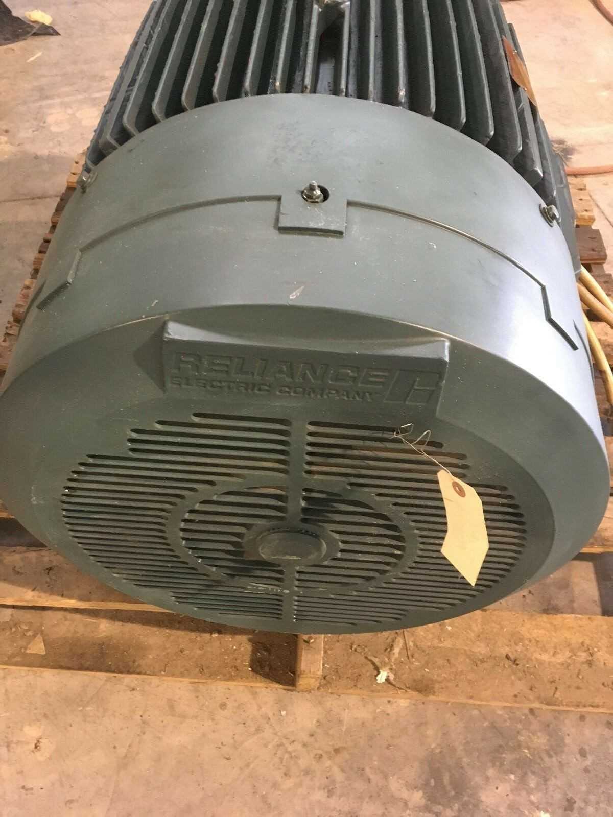 RELIANCE DUTY MASTER 150HP 3565 RPM 3PHASE MOTOR 445TS FRAME P44G4501A - ELECTRIC MOTORS