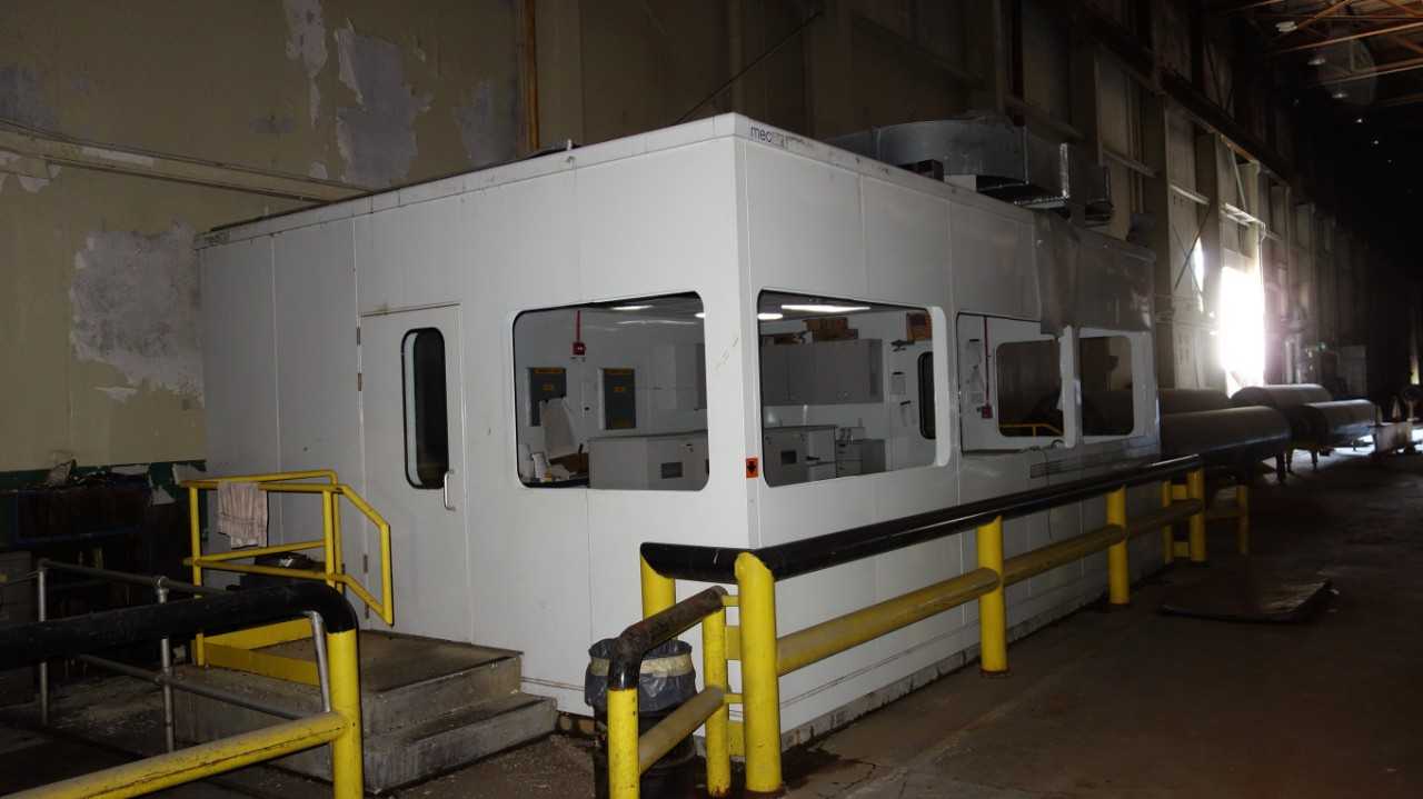 MECART COMMAND CENTER OFFICE WITH CONTENTS, 25X18FT (MISSING WINDOWS) - PLANT & FACILITY