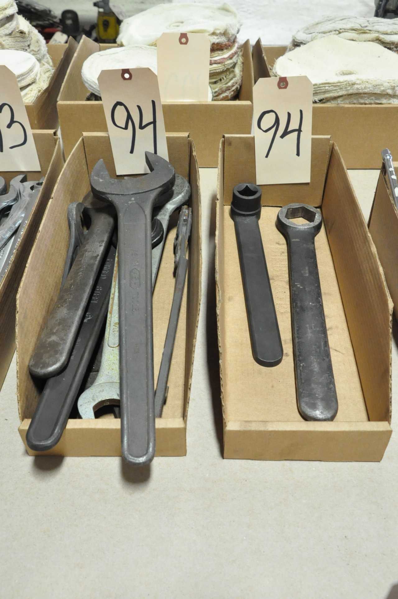 Machine Wrenches in 2 Boxes - HAND TOOLS