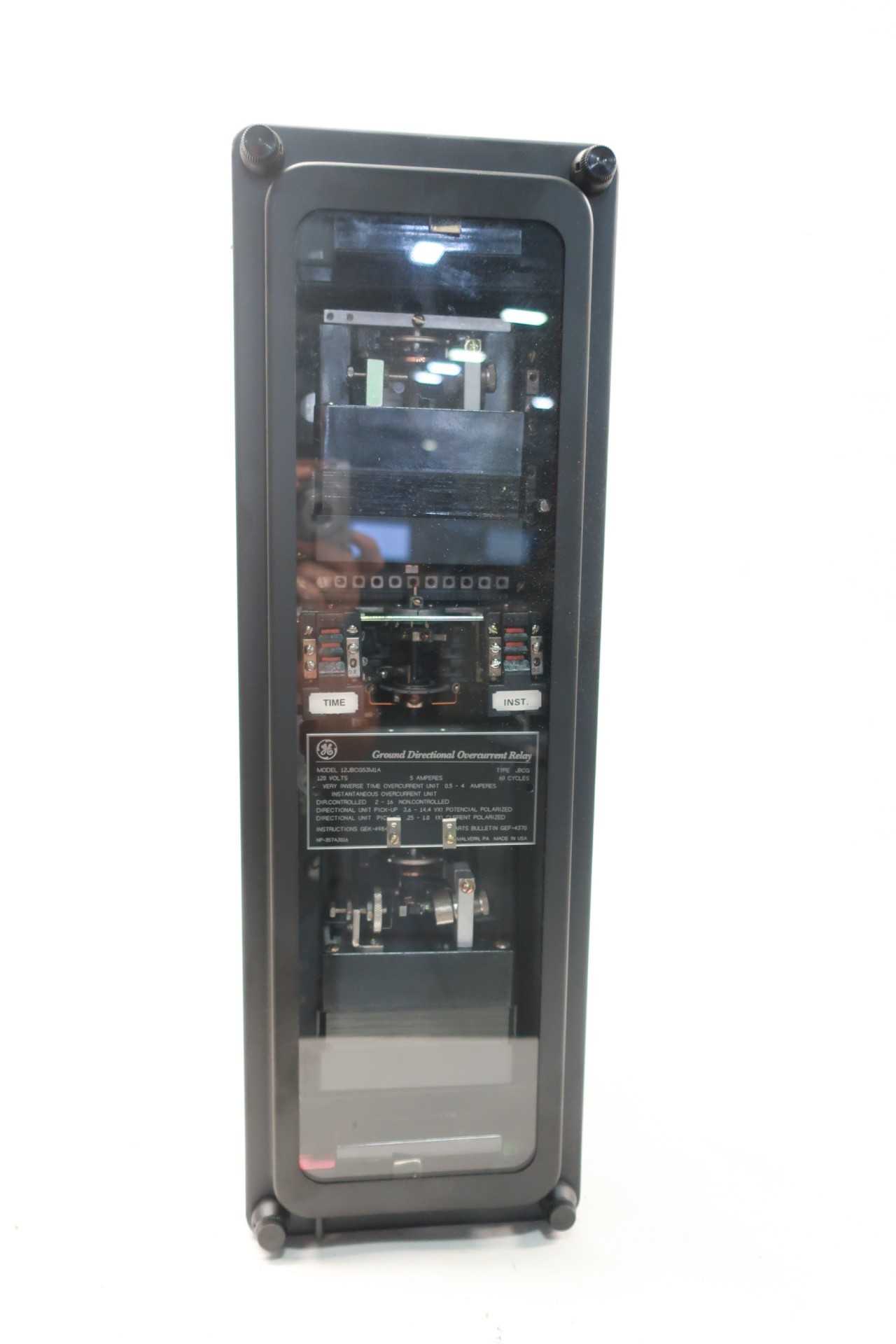 GE 12JBCG53M1A GROUND DIRECTIONAL OVERCURRENT RELAY - AUTOMATION & CONTROLS