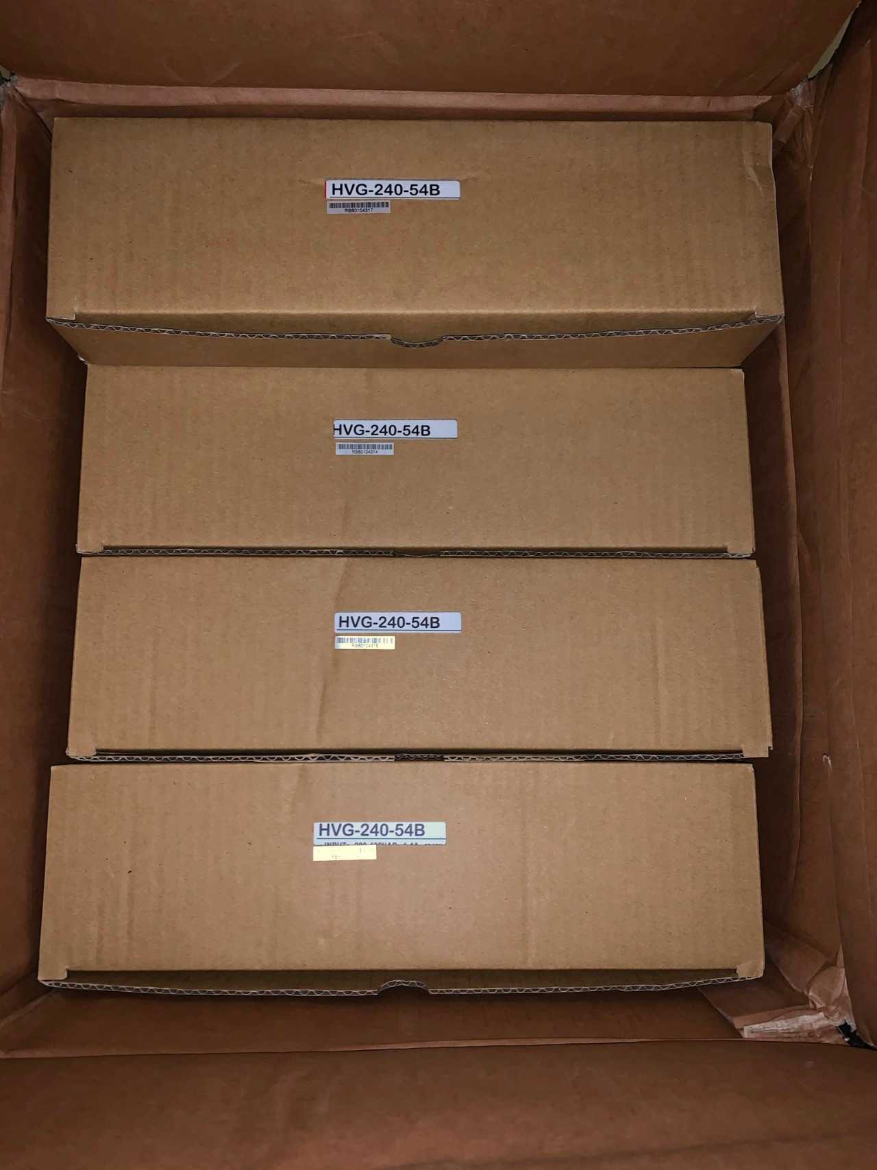 New - Lot of 9 - Mean Well HVG-240-54B-SIK2 LED Power Supply Driver - ELECTRICAL COMPONENTS