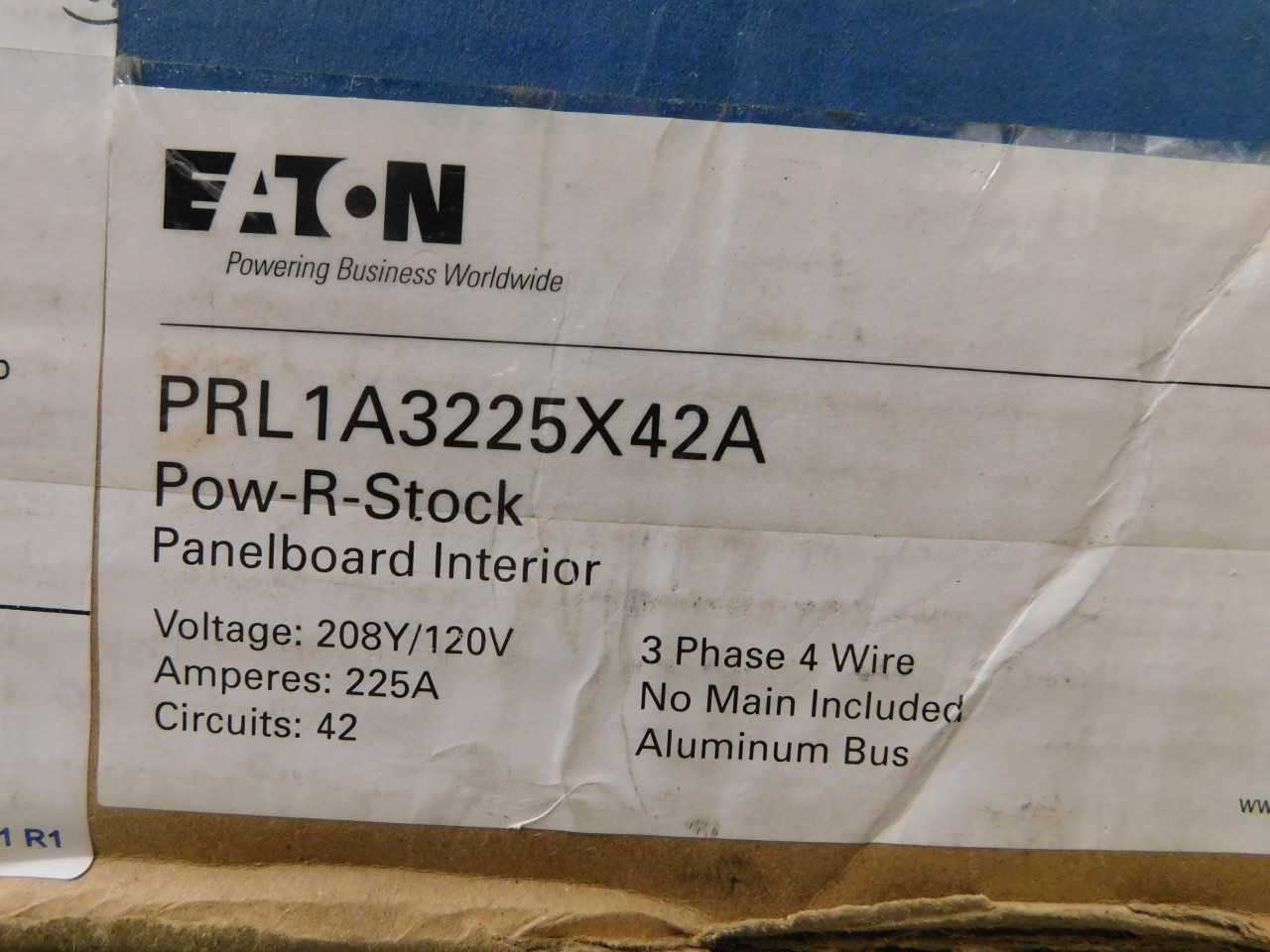 Lot of Quantity 2x PRL Panelboards - VALVES