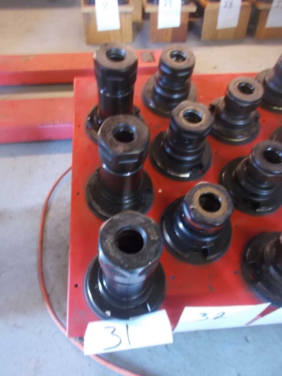 3 Kennametal Cat 50 TG100 Collets - MACHINING ACCESSORIES & TOOLING