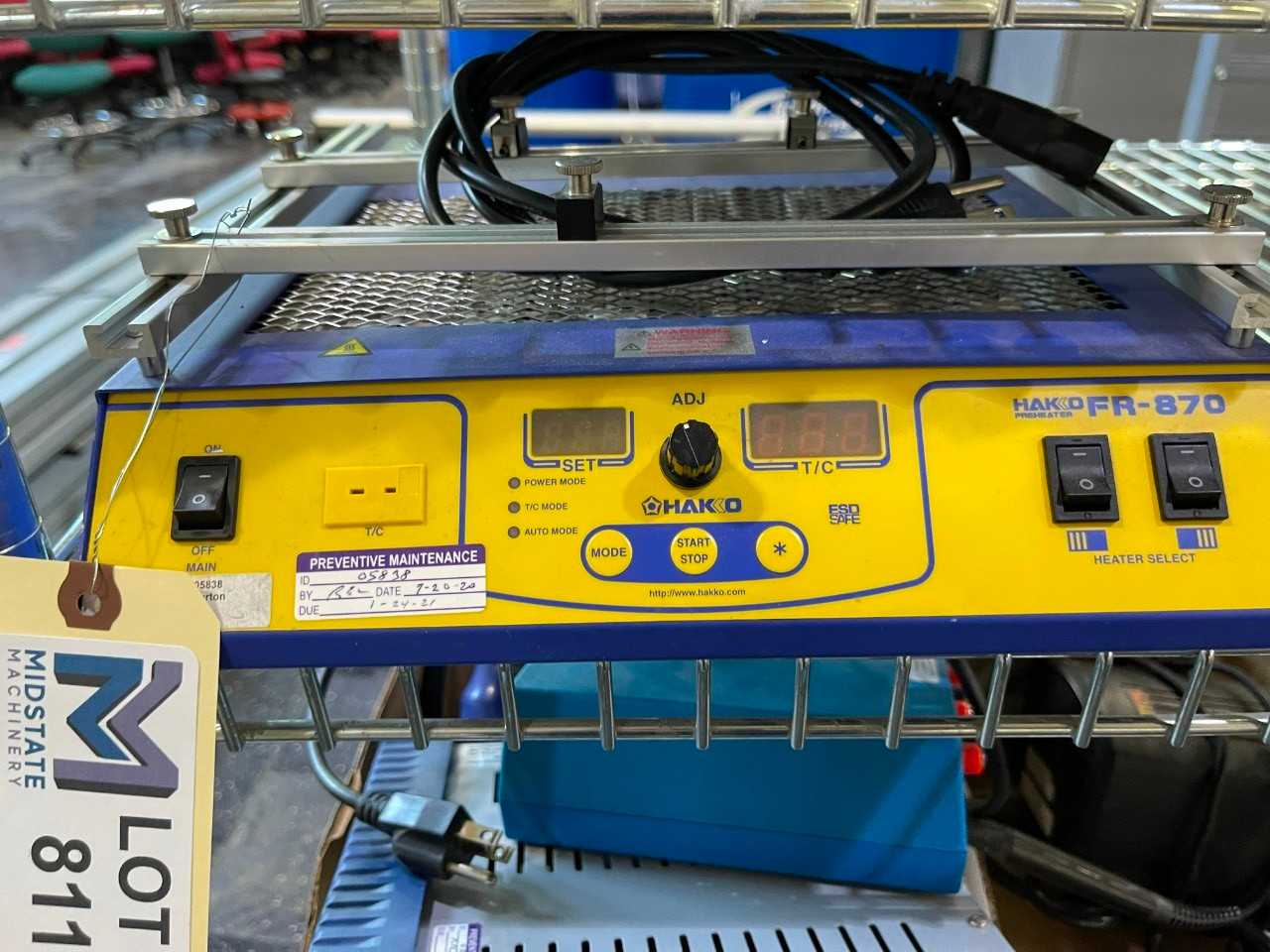 Hakko FR-870 Board Pre Heater - HVAC EQUIPMENT