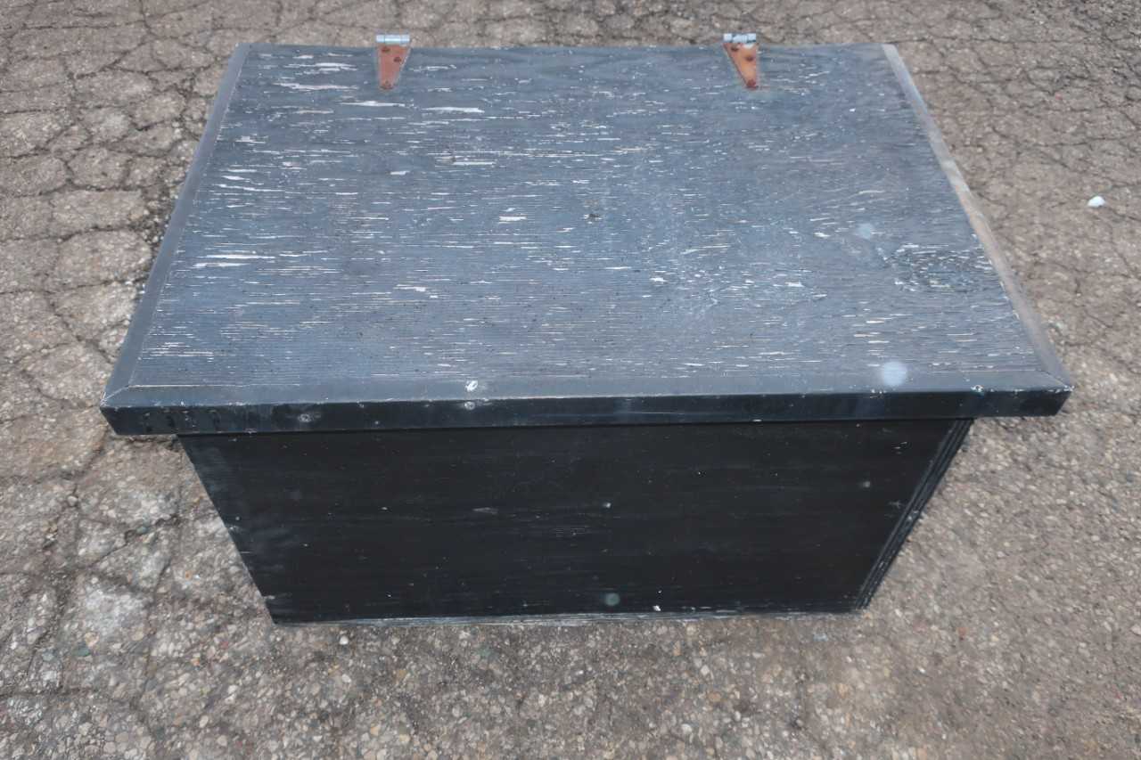 WOODEN WORK BOX - TOOL STORAGE