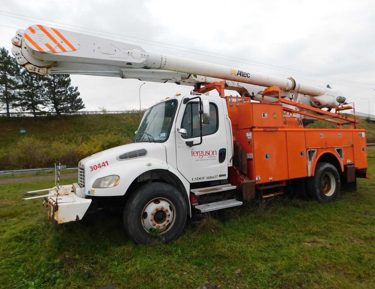 2008 Freightliner M2 55 Ft Boom Truck - TRAILER MOUNTED EQUIPMENT