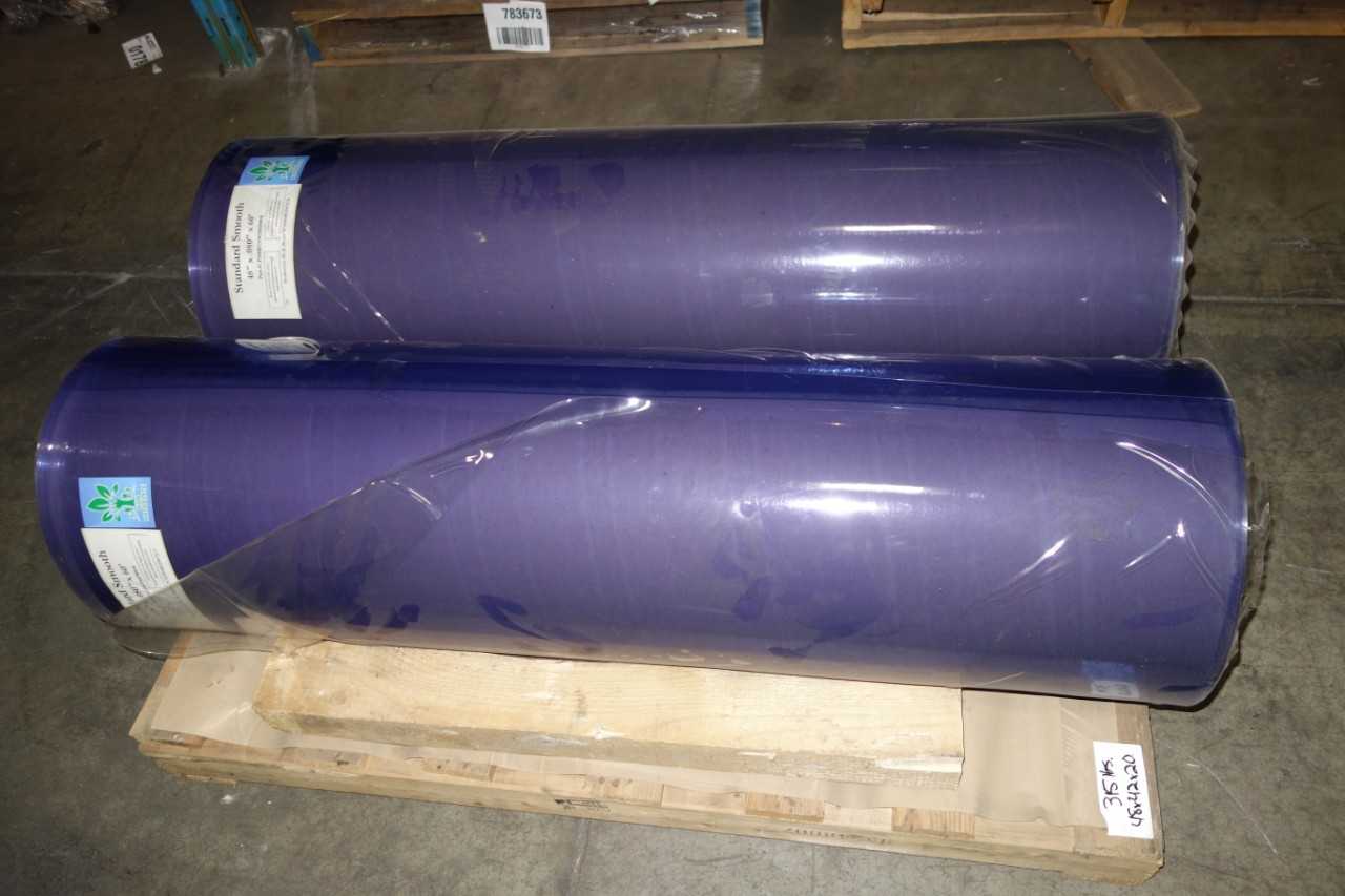 2 ROLLS OF STANDARD SMOOTH PALSTIC FILM - CONSTRUCTION