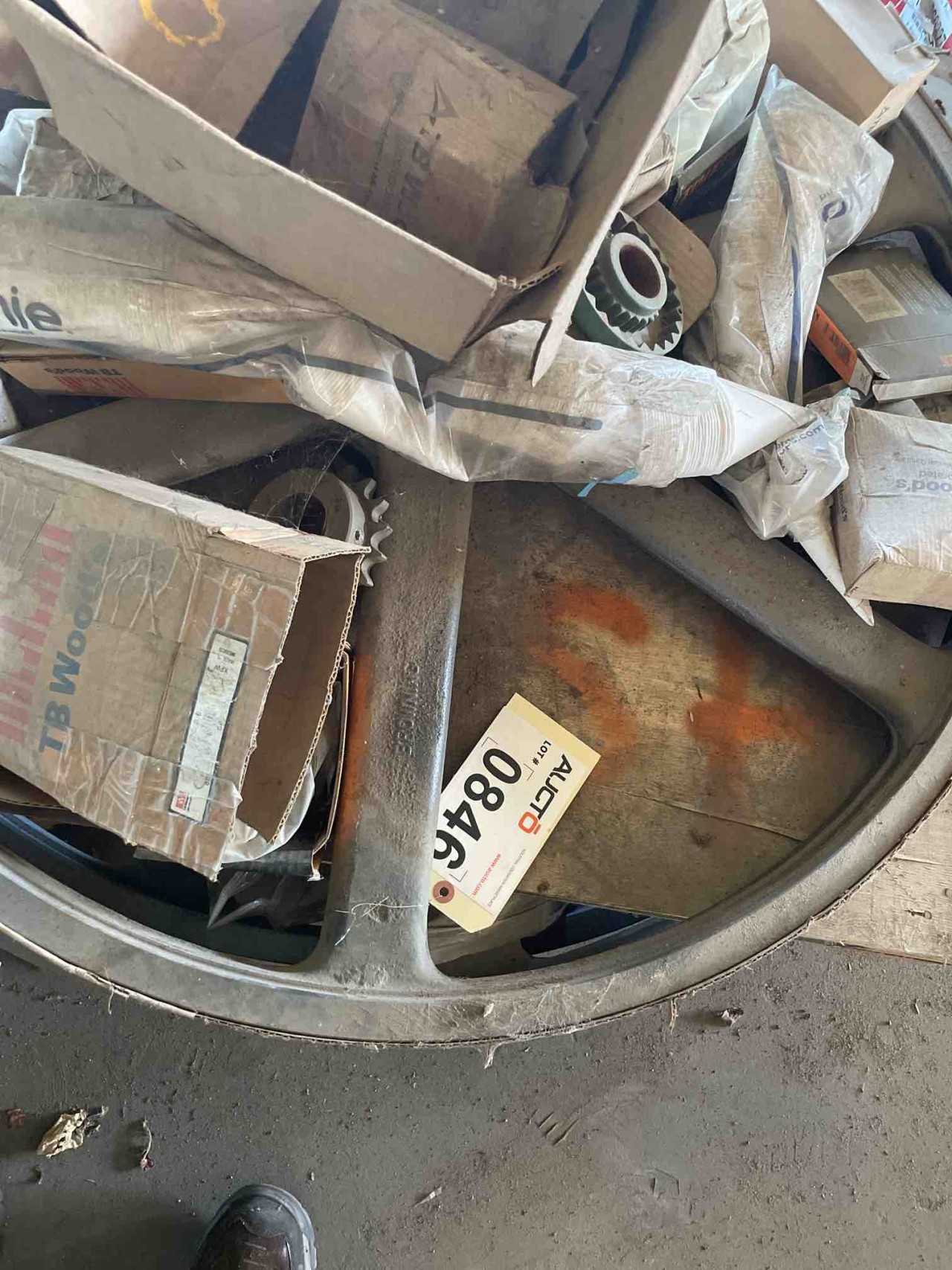 ASSORTED PALLET OF SHEAVES, COUPLINGS & BUSHINGS - INDUSTRIAL PARTS