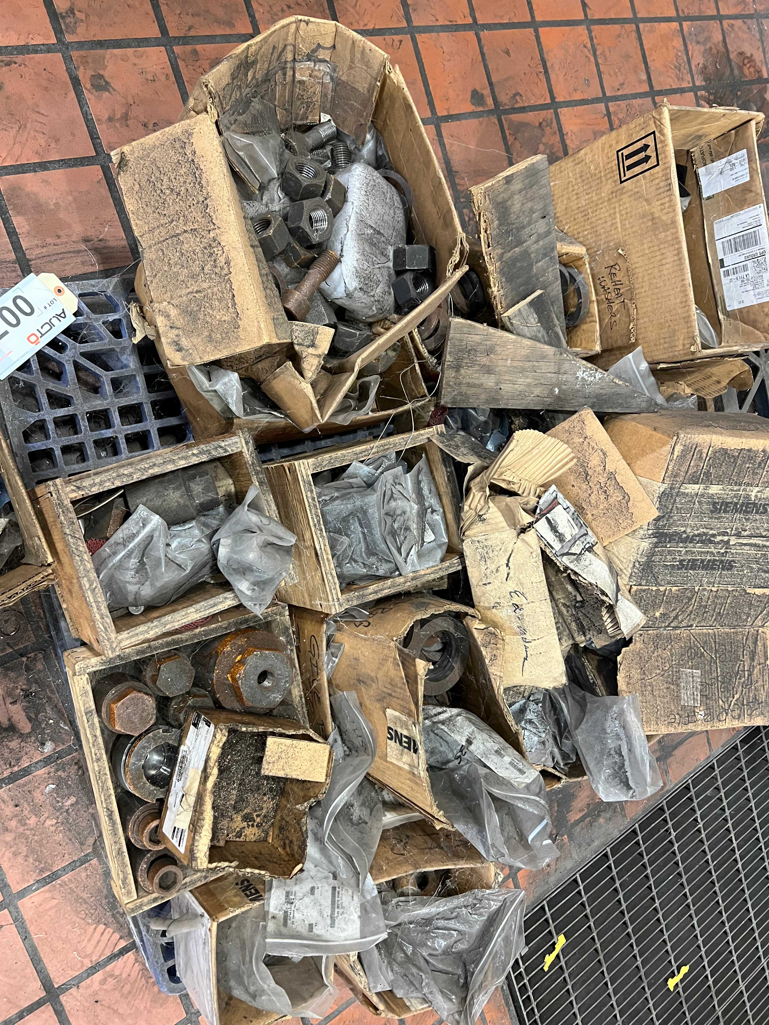 ASSORTED LOT OF TURBINE GENERATOR PARTS - STANDBY POWER GENERATOR