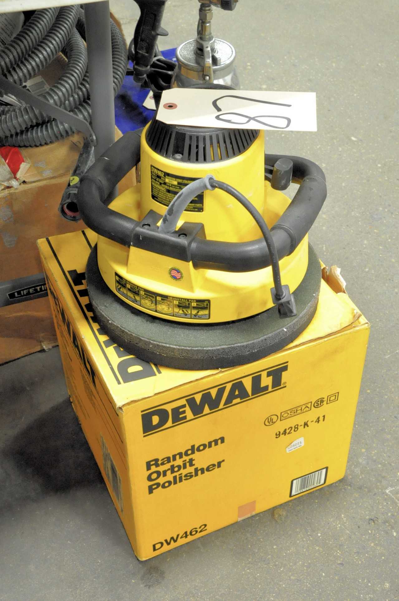 DeWalt Model DW462 Random Orbit Polisher - ELECTRIC POWER TOOLS