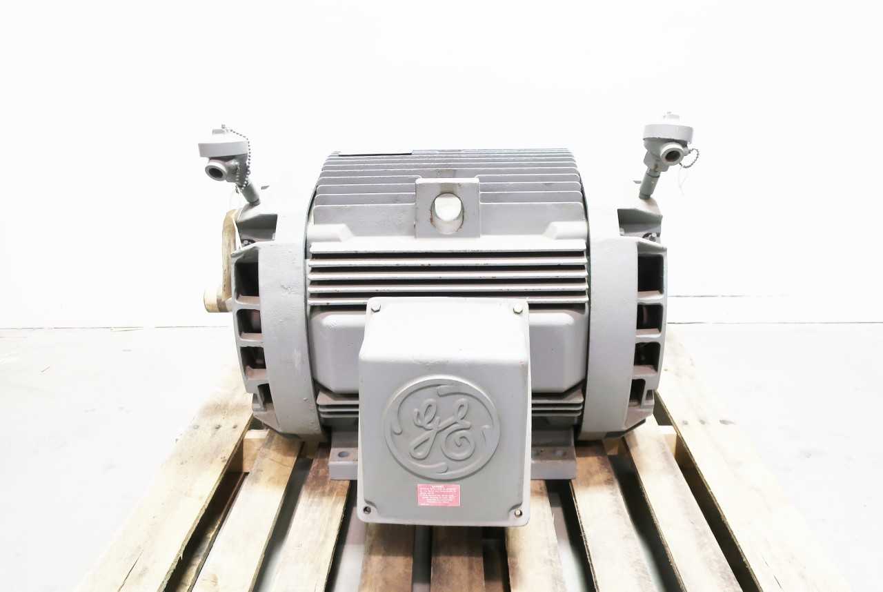 GE 5K445AS175F2 445TS 3PH 250HP 3375RPM 460V-AC MOTOR - ELECTRIC MOTORS