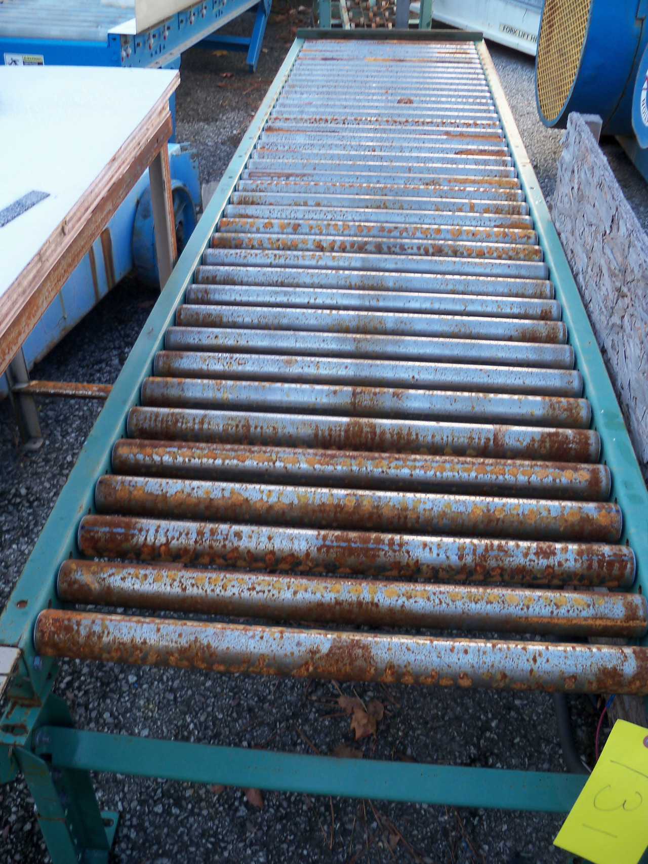 Roller Conveyor 10 ft length x 28 inches - CONVEYORS