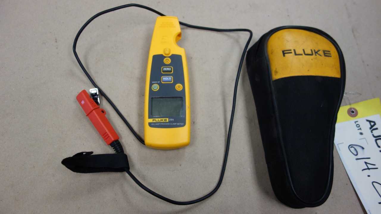 FLUKE 771 MILLIAMP PROCESS CLAMP METER - ELECTRICAL TESTING EQUIPMENT