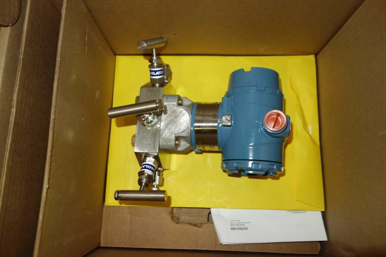 LOT OF 5 ASSORTED ROSEMOUNT 3051 PRESSURE TRANSMITTERS - INSTRUMENTATION