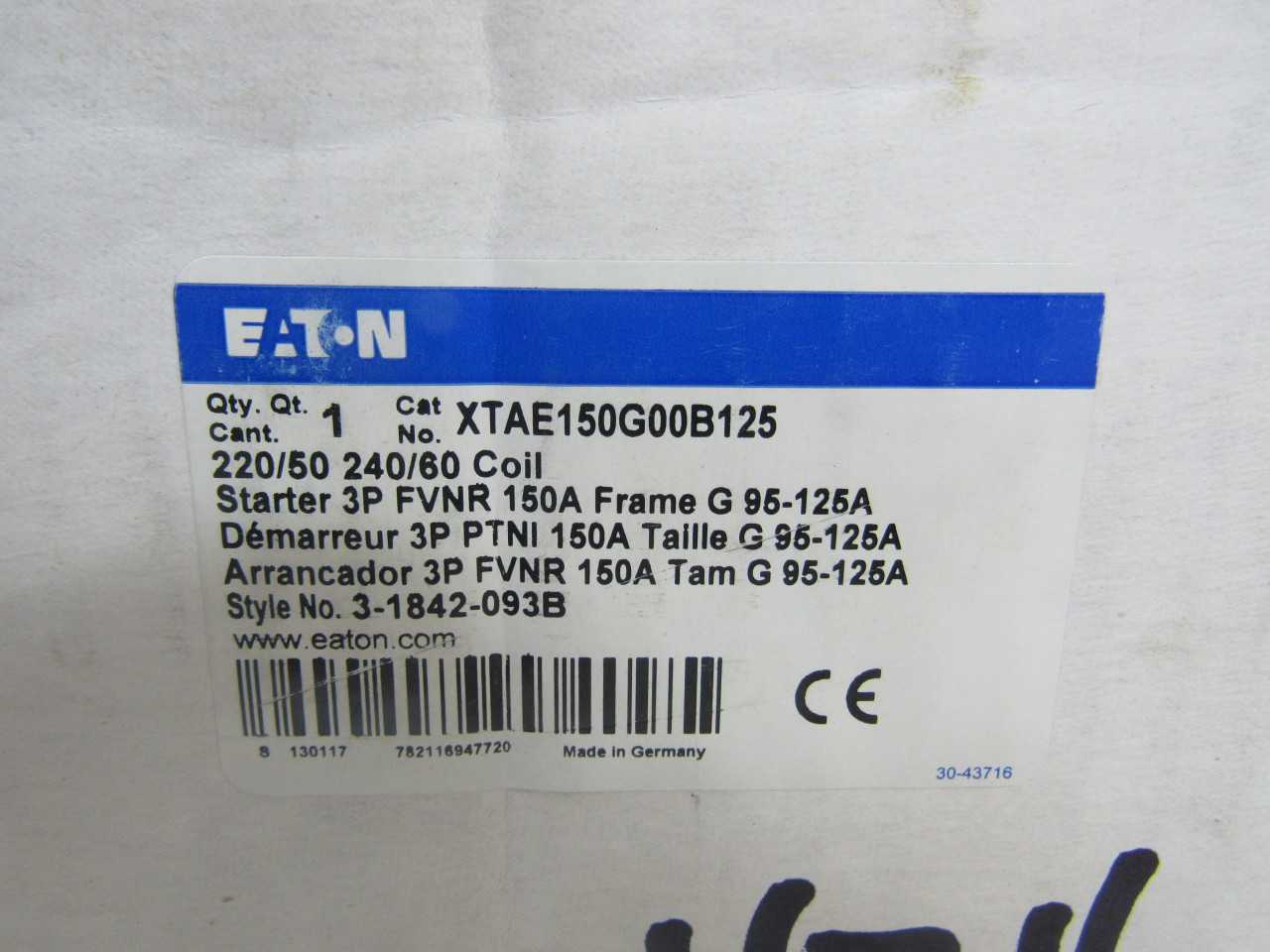 Quantity of 1x XTAE150G00B125 Lights - LIGHTING