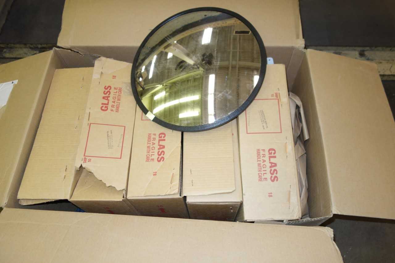Lot of 4 McMaster Carr 52405T13 Convex Mirror - MACHINING ACCESSORIES & TOOLING