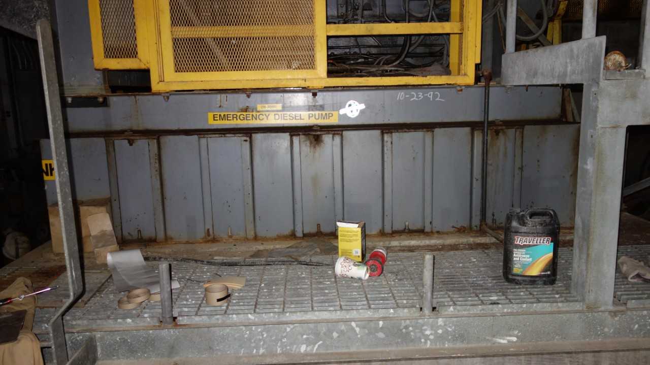 DIESEL FUEL GENERATOR TANK - STANDBY POWER GENERATOR