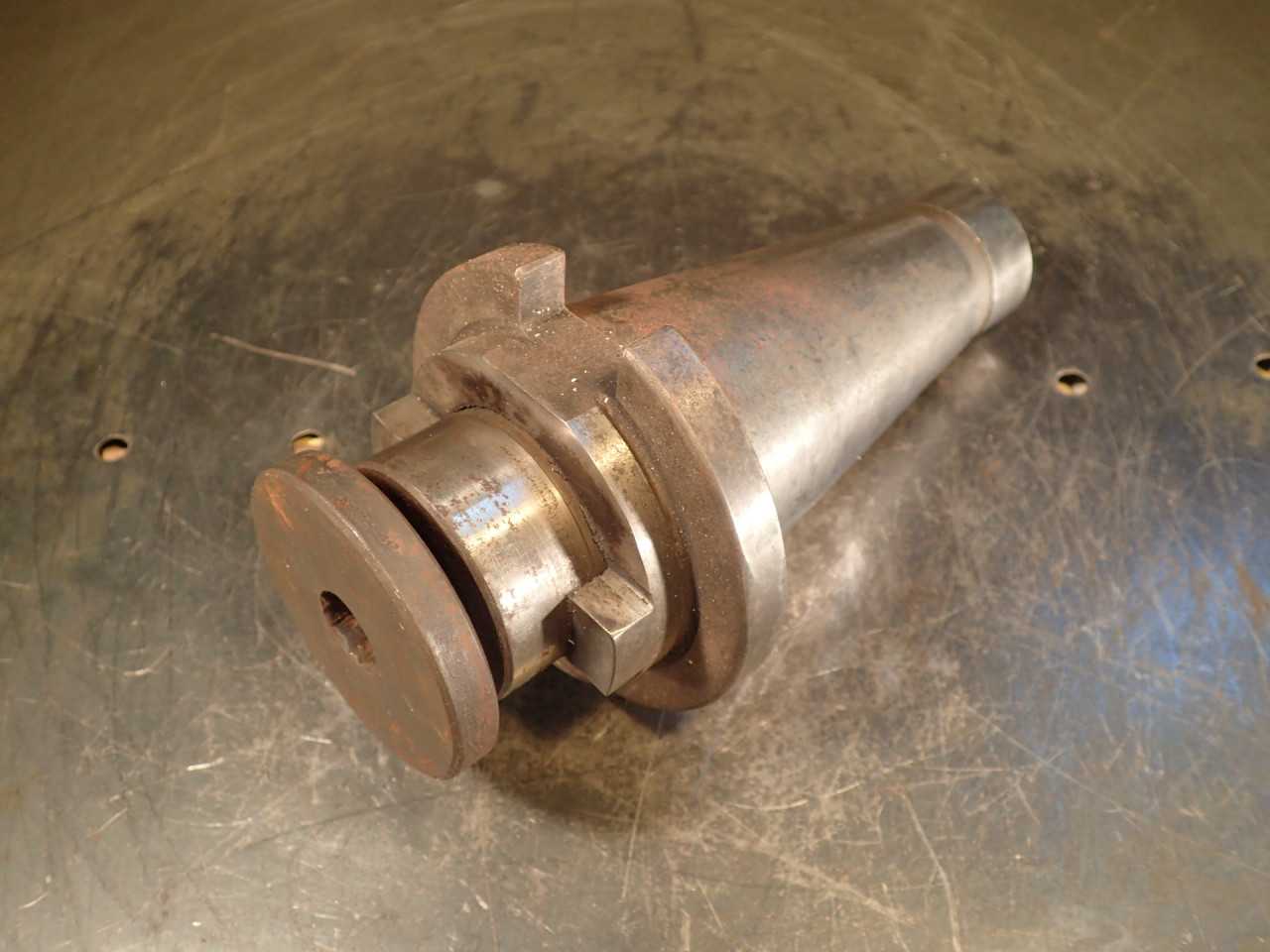 2" Shell Mill Arbor Tool Holder: 1" Projection, NMTB-50 Taper Shank - HOLEMAKING TOOLS