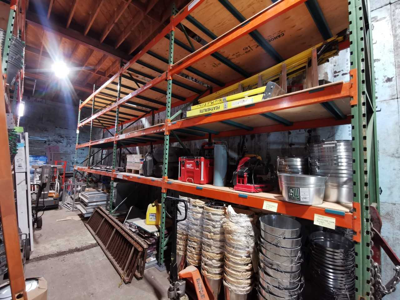10 Sections of Pallet Racking - PALLET RACKING