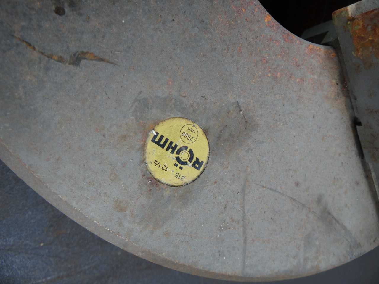 ROHM 12 INCH 3 JAW LATHE CHUCK - LATHE PARTS