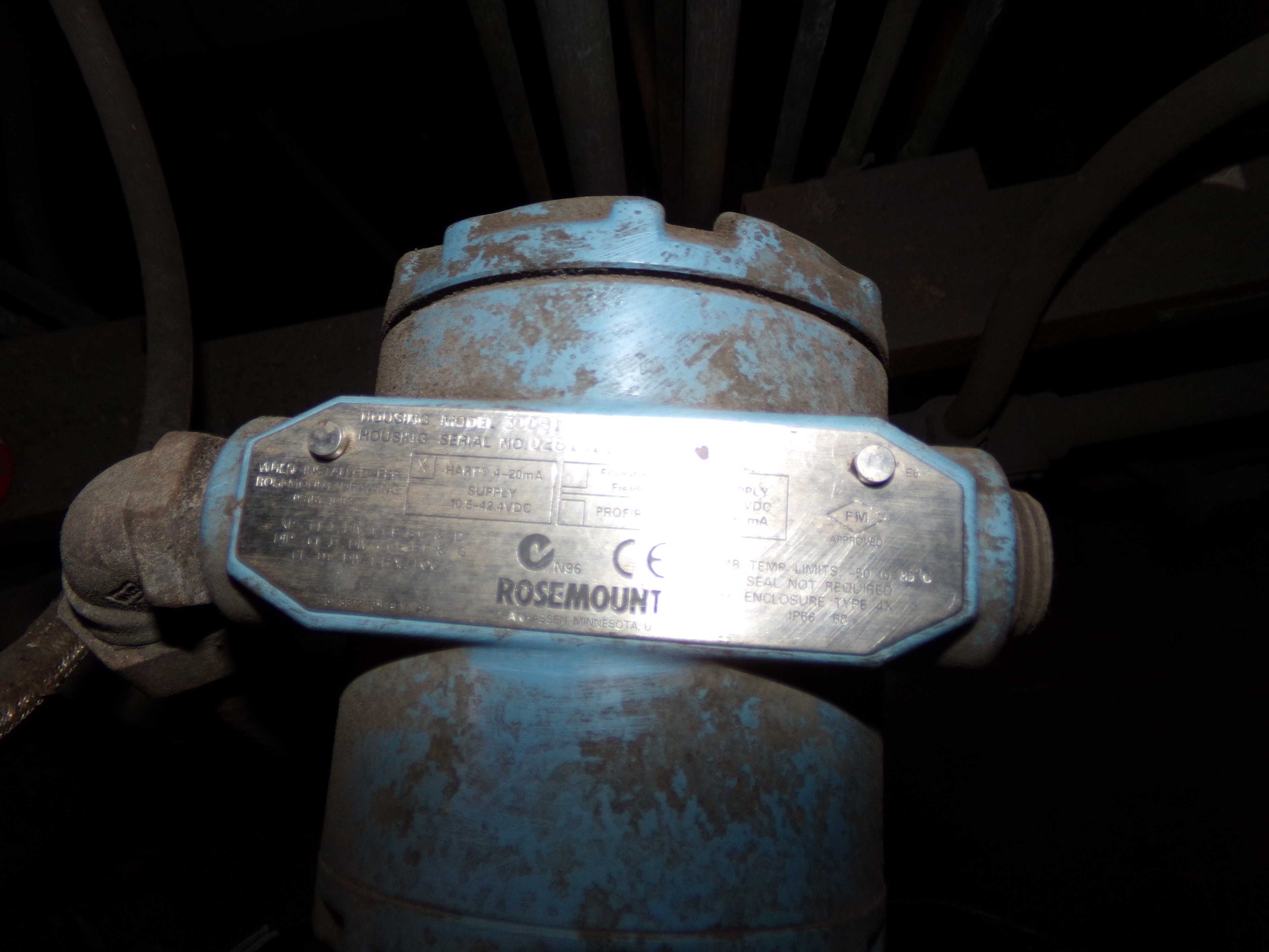 2007 ROSEMOUNT 300S1AAE5M5 TRANSMITTER - INSTRUMENTATION