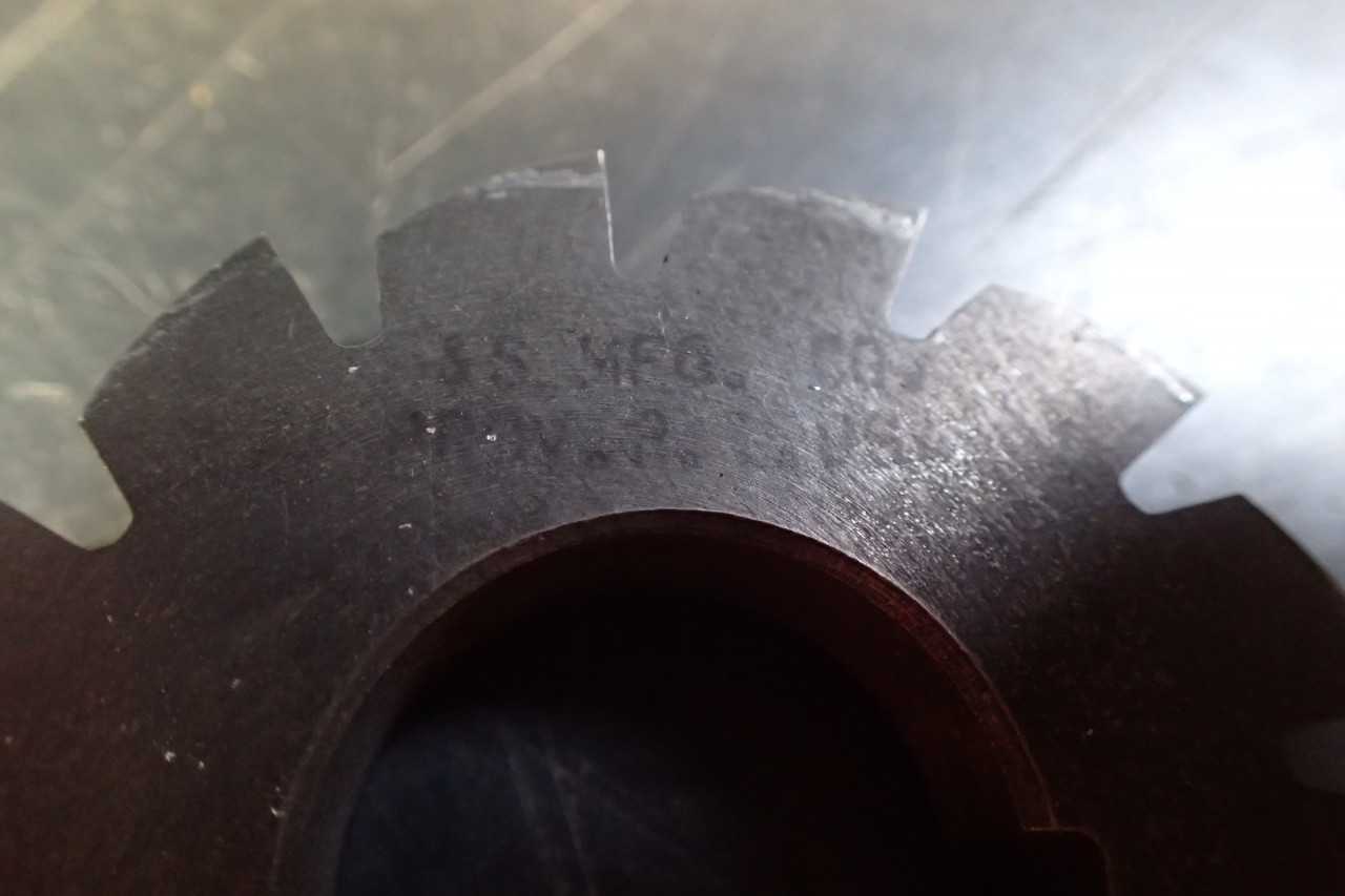 B&S 3/16" Dia Concave Mill Milling Cutter 2-1/8" Dia 7/8" Arbor Hole HS USA - MACHINE TOOLING