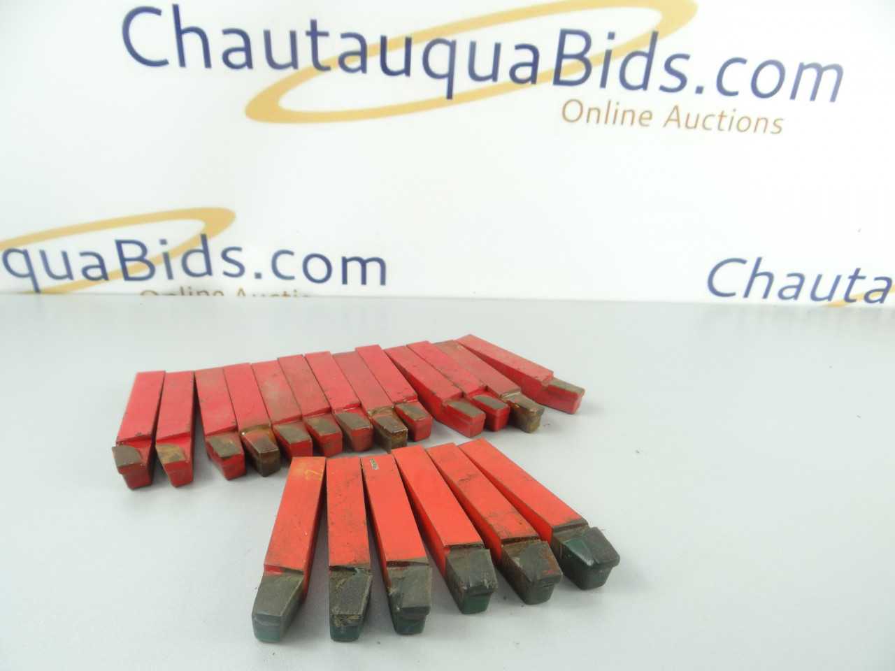 Lot of 19 NEW Assorted Carbide Tipped Tool Bits - MACHINING ACCESSORIES & TOOLING