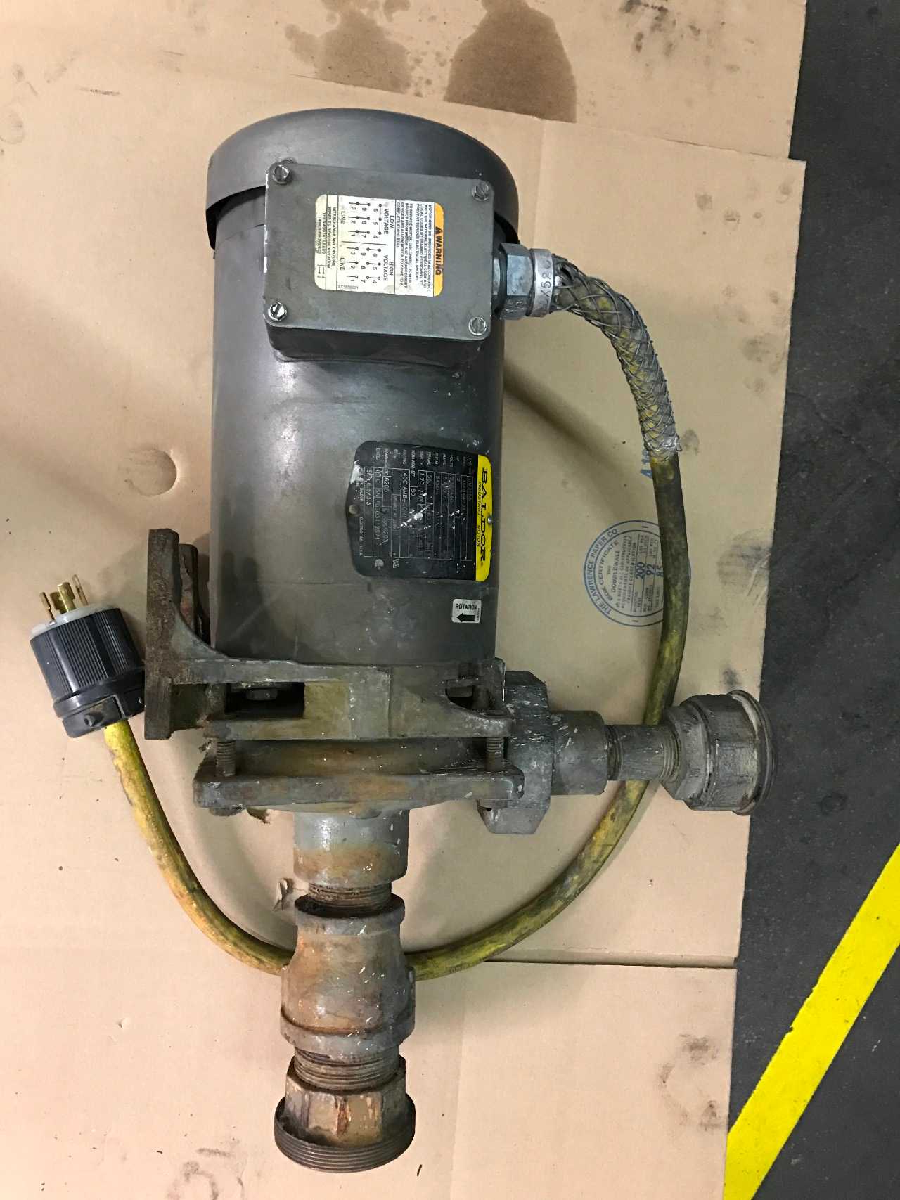 Worthington Pump and Motor - CENTRIFUGAL PUMP