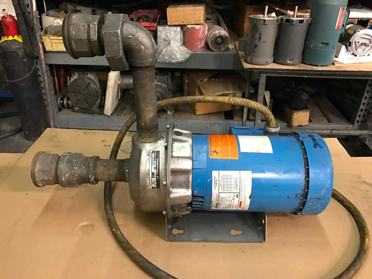 Gould Pump and Motor - CENTRIFUGAL PUMP