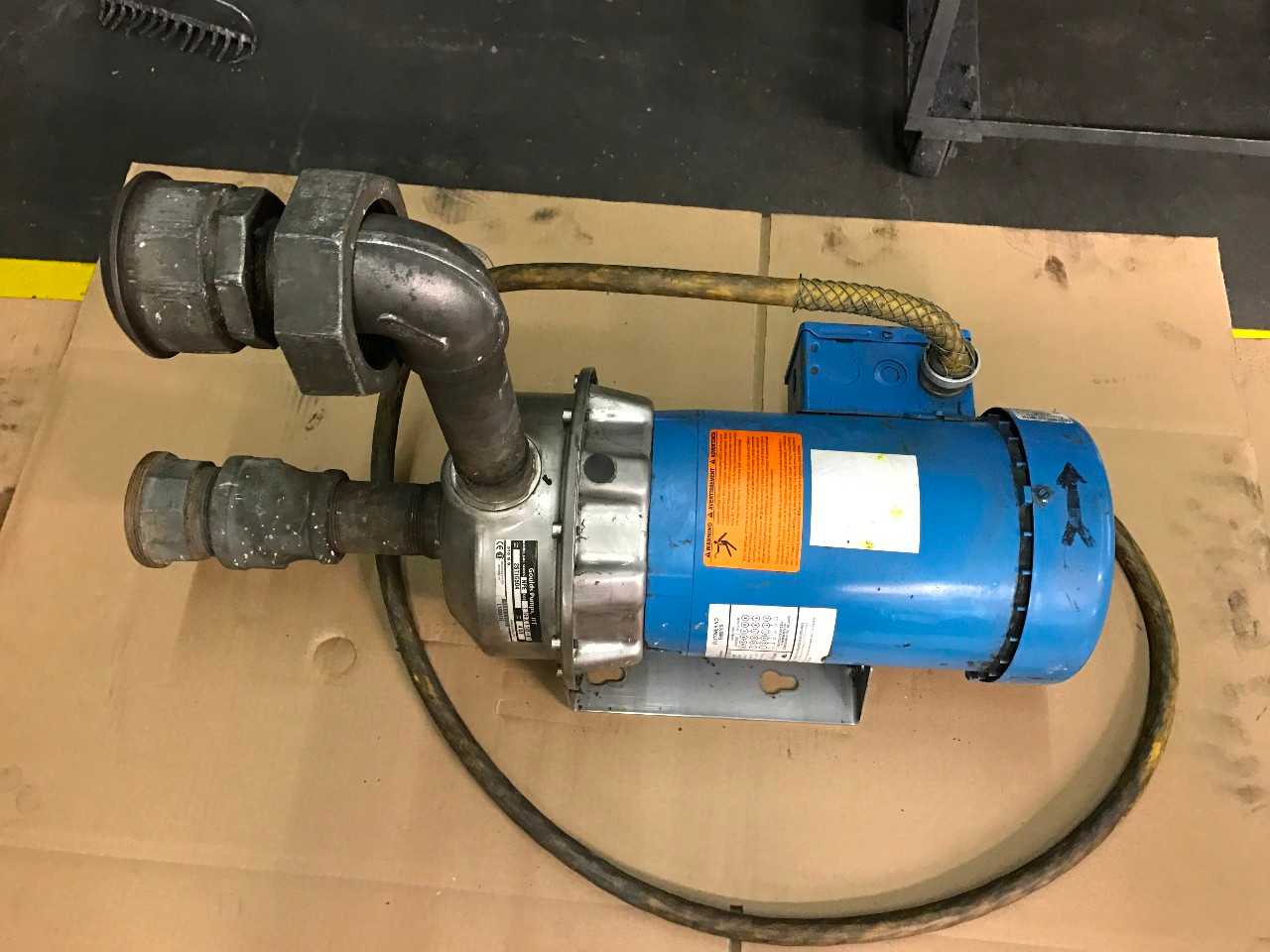 Gould Pump and Motor - CENTRIFUGAL PUMP