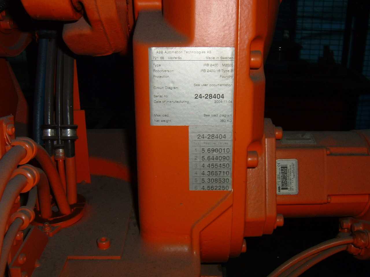 ABB IRB 2400 Robot and Controller - INDUSTRIAL ROBOTS