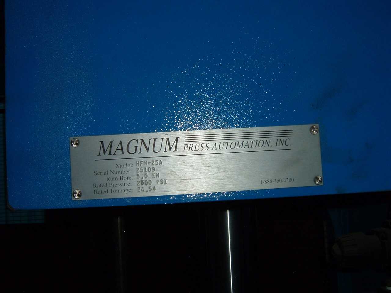 Magnum HFM-25A Hydraulic Press - PRESSES