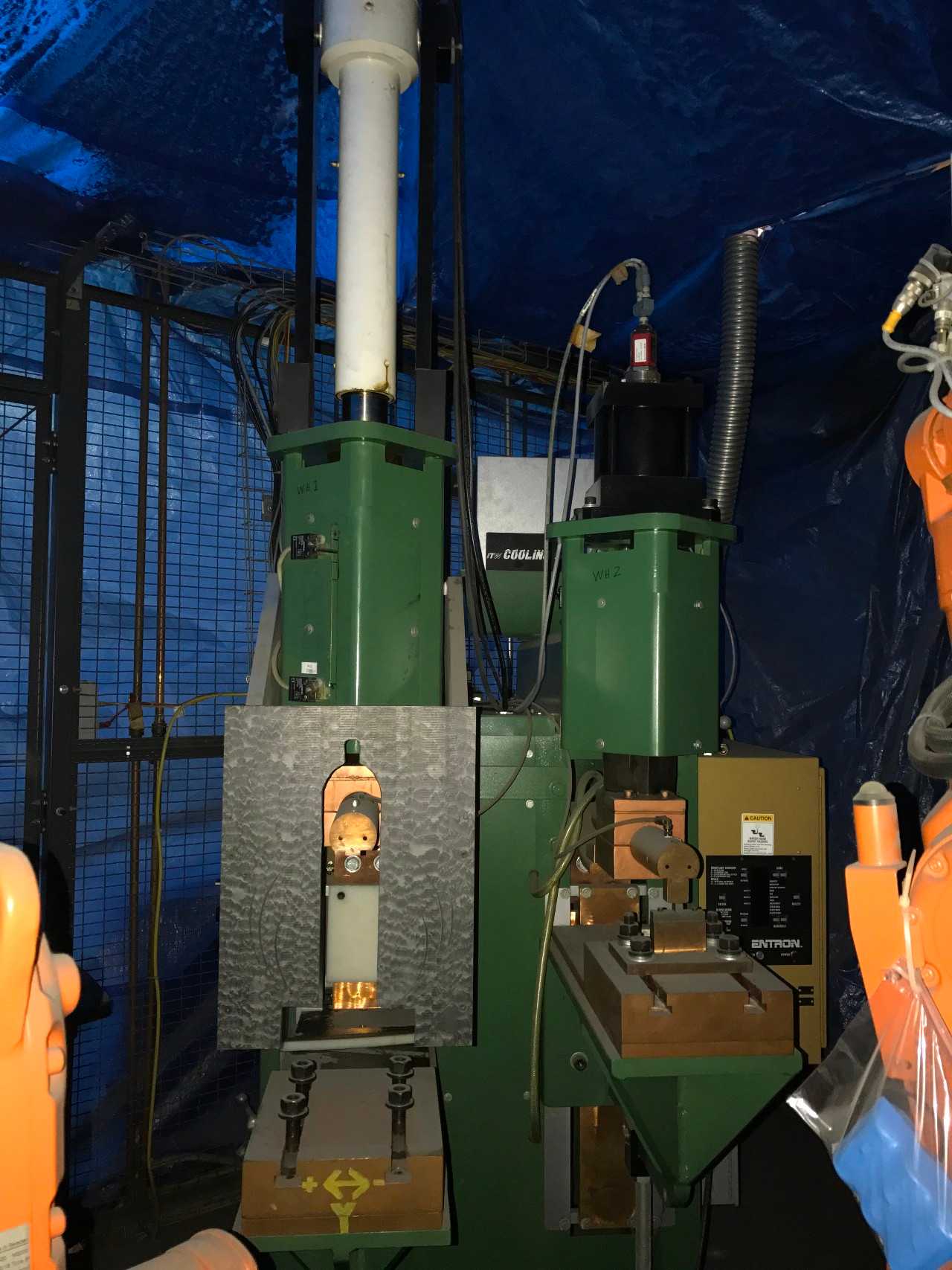 F.I.M Dual Head Resistance Welder EN1000 - MACHINING EQUIPMENT